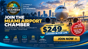 Miami Airport Chamber of Commerce - Miami's Best Chamber of Commerce for Tourism, Trade, Logistics, Travel, Cruises, Transportation, Import - Export.
